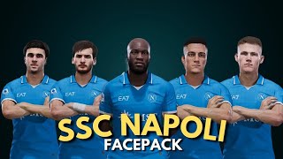 Napoli facepack 202425  PES 2021 amp FL25 [upl. by Ayatnohs]