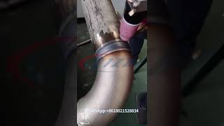 Automatic pipe and fitting welding machine  automatic TIG root pass [upl. by Nirahs]