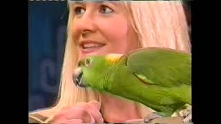 Barbara Heidenreich with Groucho the Singing Parrot on the Tonight Show [upl. by Braasch]