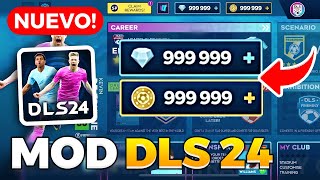 Dream League Soccer 2024 HACKMOD ⚽ Obtén MONEDAS y GEMAS INFINITAS en DLS 24 Android amp iOS [upl. by Agneta]