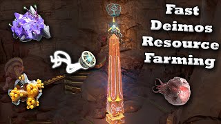 Warframe  Fastest Deimos Resource Farming Method  Requiem PylonObelisk Guide [upl. by Miki]