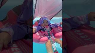 Como é levar um bebê de 6 meses para Piscina… 👶🏊‍♀️ maternidade bebe piscina familia [upl. by Carlton]