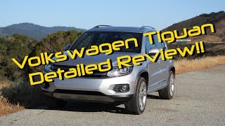 2014  2015 Volkswagen Tiguan Detailed Review and Road Test [upl. by Hoopen430]