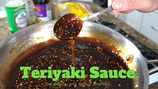 Teriyaki Sauce  Pantry Style Teriyaki Sauce  At Home Teriyaki Sauce  Easy Homemade Teriyaki Sauce [upl. by Ailefo879]