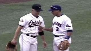 2001 ASG Ripken moves to short [upl. by Hardunn]