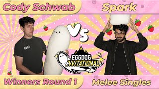 Cody Schwab Fox vs Spark Sheik  Eggdog Invitational 2024  Melee Singles Winners R1 [upl. by Avlem161]