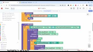 User Registration amp Authentication in Thunkable using Firebase 5 of 6 [upl. by Larina597]