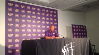 LSU basketball coach Johnny Jones talks about his teams upcoming August trip to Australia [upl. by Fey]