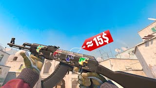 CounterStrike 2 AK47  Slate wFuria Holo Stickers Combo Gameplay [upl. by Stoneham367]