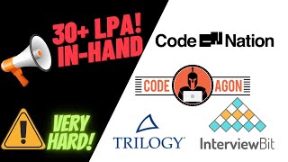 CodeAgon 5 February Codenation Trilogy Hiring Challenge [upl. by Abibah]