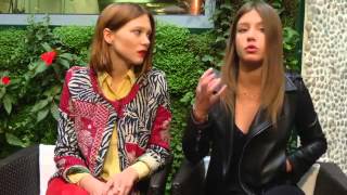 Interview Lea Seydoux and Adele Exarchopoulos for «Face au film» [upl. by Joscelin125]