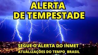 ALERTA DE TEMPESTADE PARA O SUL DO BRASIL NESTA QUARTA  ATUALIZAÇÕES DO TEMPO BRASIL [upl. by Adimra186]