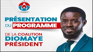 Présidentielle 2024  Les grandes lignes du programme de la coalition Diomaye Président [upl. by Adnalahs]