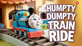 Humpty Dumptys Train Ride  Humpty Dumpty ChooChoo  Humpty Railway Adventure  WonderWhiz Kids [upl. by Akehsyt440]