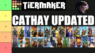 Cathay Unit Roster Updated Tier List [upl. by Hortensa600]