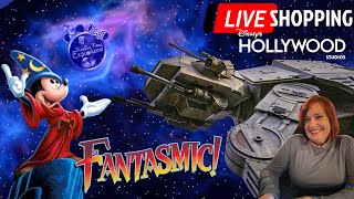 LIVE DISNEY HOLLYWOOD STUDIOS for New Merch and Fantasmic [upl. by Breger]