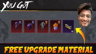 😍FREE MINI MATERIAL SE KIYA ACE32 SKIN KO UPGRADE IN BGMI ParasOfficialYT [upl. by Ecadnac]