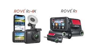 ROVE R2 and R3 Dash Cam  Best Dash Cams of 2022 [upl. by Levesque]