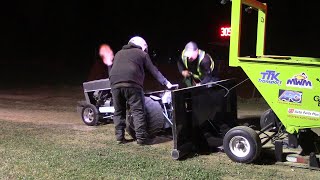 Witness the POWER Super stock 1050lb garden tractor pull Blyth [upl. by Arihaz]