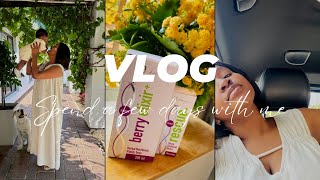 Vlog spend a few days with us  First time at church  My breastfeeding juice [upl. by Nnylsia]