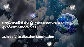 මෙම visualization guided meditation එක මෙතෙක් ඔබ අත්විද නැති අපූරු අත්දැකීමක් වේවී💕lawofattraction [upl. by Carolan]