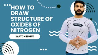 how to draw structure of oxides of nitrogen tricks chemistryeducation [upl. by Robinia59]