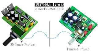 Subwoofer Filter 4558  Regulated Power Supply JLCPCB [upl. by Arais]