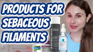 How to GET RID OF SEBACEOUS FILAMENTS Dr Dray [upl. by Prisilla751]