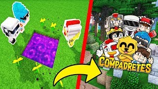 COMPADRETES COMO HACER UN PORTAL A LA DIMENSION DE LOS COMPAS 🌀😱  SERIE EPICA DE MODS EPISODIO 8 [upl. by Anined517]