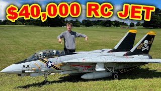 GIANT RC Jet with 2 real Jet Turbine Engines [upl. by Colville280]