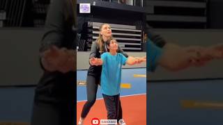 Zehra Güneş ♥️Turkish Volleyball Player ❤️♥️ Sweet Moments ♥️viral trending shorts youtubeshorts [upl. by Ailekat]