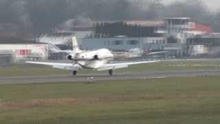 Spotting at Bern Belp LSZB Cessna 560XL Citation XLS Dornier 328 [upl. by Yhtur]