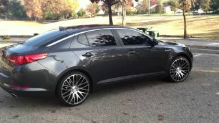 2011 Kia optima on 20s [upl. by Eelannej]