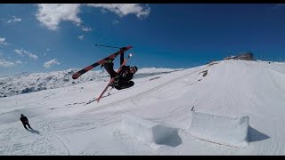 Spring skiing with Gopro Karma  Andri Ragettli [upl. by Adnarahs]