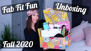 FabFitFun Fall 2020 Unboxing amp Review [upl. by Prowel]