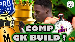 My COMP GK BUILD goes hard  EA FC 24 FIFA Pro Clubs  SkillTree amp Perks  3 Minute Builds 7 [upl. by Egas]