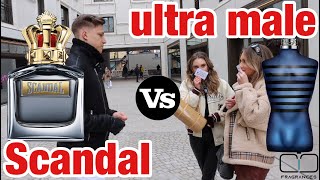 Jean Paul Gaultier ultra male vs Jean Paul Gaultier Scandal  fragrance test [upl. by Aleuqahs]