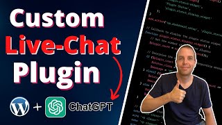 Simple OnPage LiveChat WordPress Plugin with ChatGPT [upl. by Gil770]