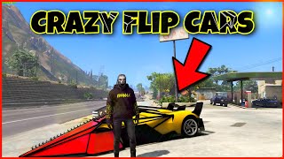 Opies Craziest Flip Cars in Redline GTA 5 RP [upl. by Harberd]