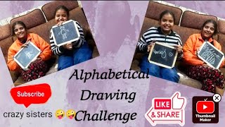 Alphabetical Drawing Challenge [upl. by Ahtreb]