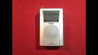 4 Hero Indin BCR60 AM  FM Portable Radio Review [upl. by Haff479]