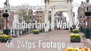 Netherlands Walk 2 AmsterdamHaarlem 4K 24fps Footage No 2 [upl. by Geoffrey809]