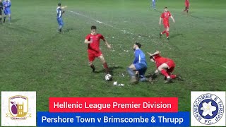 Pershore Town v Brimscombe amp Thrupp  A Soggy Spectacular [upl. by Walling]