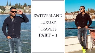 Travel Vlog  Swiss Town Burgenstock Hotel  Riaan George  Part 1 [upl. by Suolevram577]