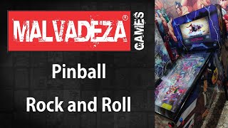 Pinball Digital Rock And Roll Malvadeza Games [upl. by Ramyaj]