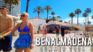 BENALMADENA 🇪🇸 Sunny Beautiful Day June 2024 Update Costa del Sol Andalucía Spain 4K [upl. by Sucrad216]