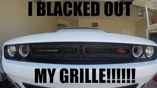 I Blacked Out My Grille for 5 [upl. by Akirdnwahs]