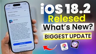 iOS 182  What’s New Big Update  image playground image wand visual intelligence [upl. by Jamey]