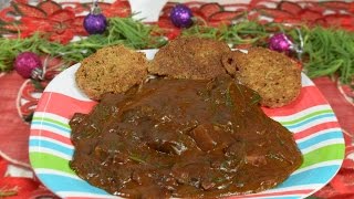 Romeritos con Mole y Camarón  Recetas para Navidad [upl. by Eiffe784]