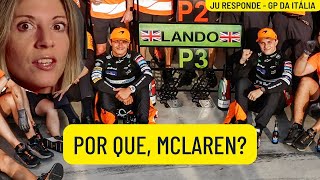 F1 POR QUE A MCLAREN RESISTE EM DECLARAR NORRIS PRIMEIRO PILOTO Ju Responde do GP da Itália [upl. by Seidule]